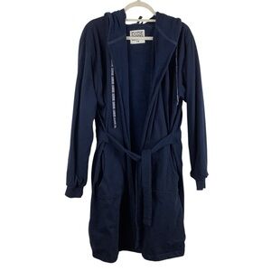Dude Robe Size S/M Navy Color